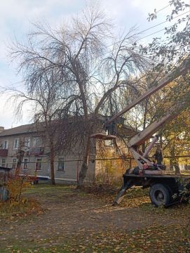 Работа коммунальных служб города