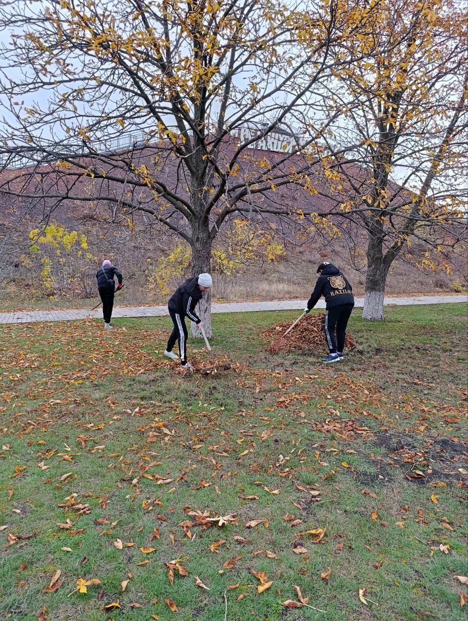 31 октября образовательные учреждения Краснодонщины активно приняли участие в общемуниципальном субботнике, нацеленном на улучшение санитарного состояния округа