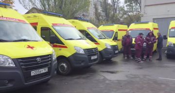 1 В ЛНР поставили 10 новых реанимобилей