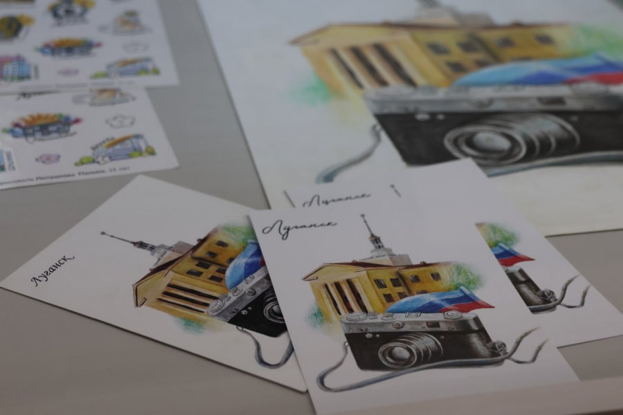 В Луганском краеведческом музее открылась выставка детского пленэра В Луганском краеведческом музее открылась выставка детского пленэра