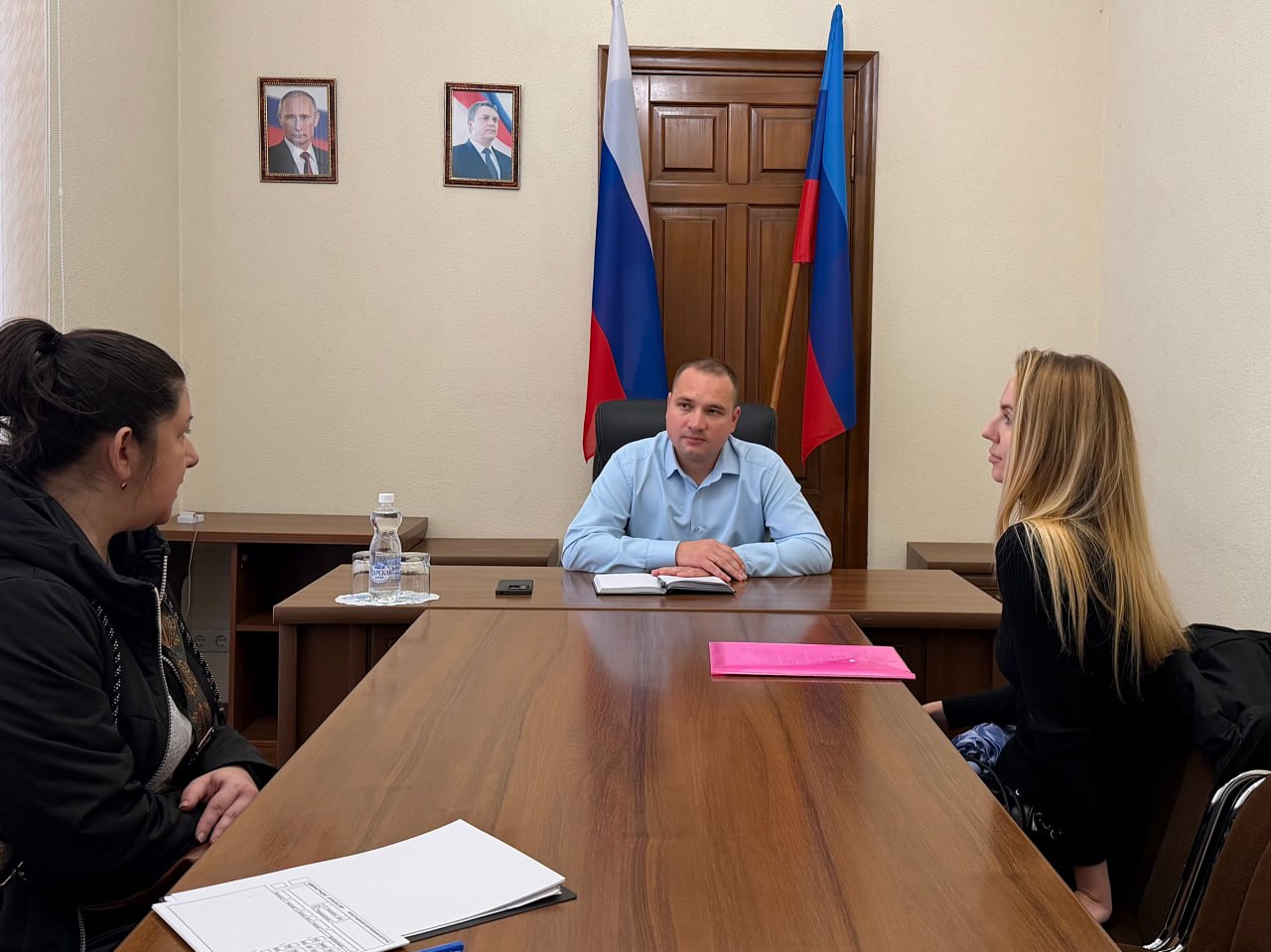 Главный архитектор города Луганска Вадим Квачёв провел личный прием граждан