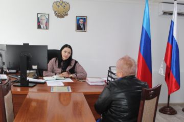 Юлия Кожухарь: Сегодня в Администрации Новопсковского муниципального округа провела личный прием граждан