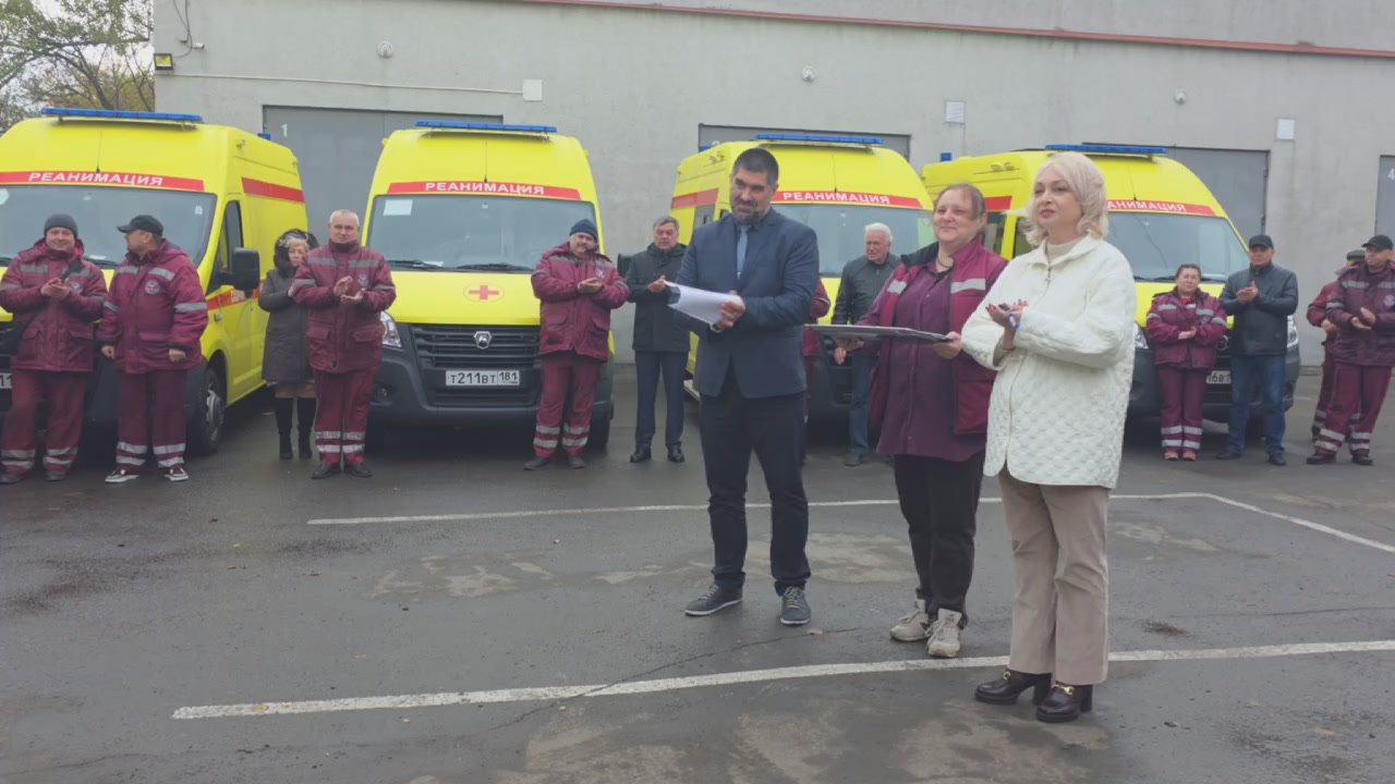 Луганский республиканский центр экстренной медицинской помощи и медицины катастроф получил 10 современных реанимобилей класса «С»