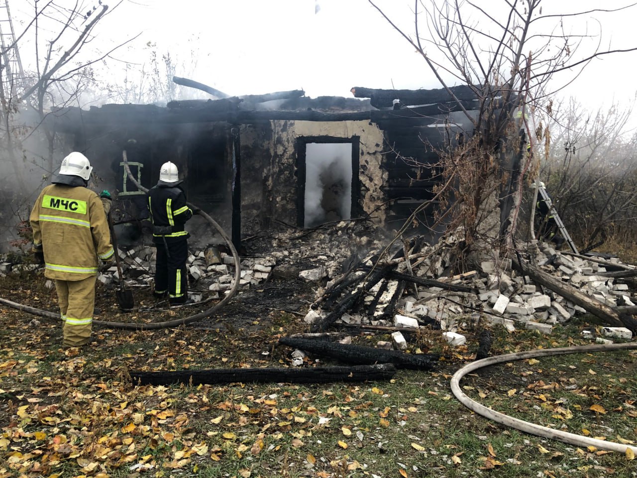 С наступлением холодов осложняется обстановка с пожарами