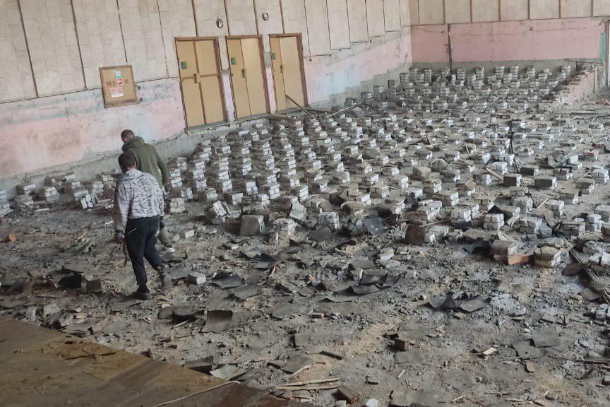 В Марковском ДК закончили демонтаж полов