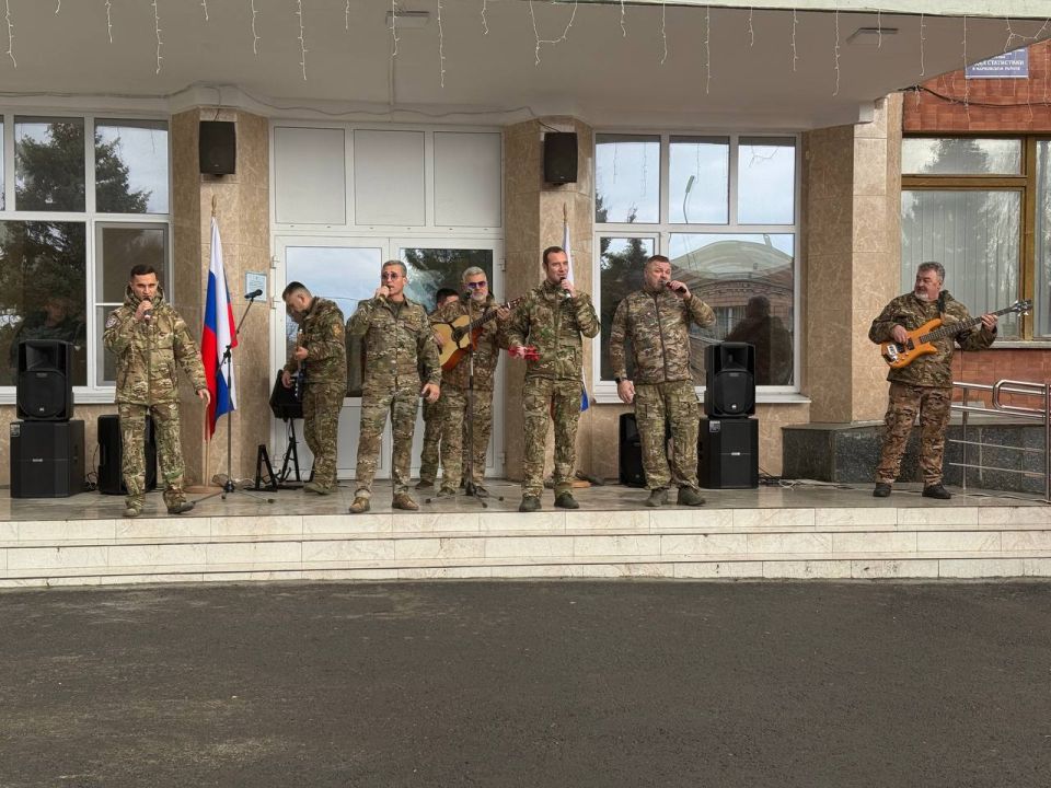 Торжественный митинг-концерт в Марковке Торжественный митинг-концерт в Марковке