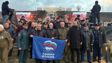 В Краснолучском округе состоялось открытие восстановленного Мемориального комплекса боевой славы на реке Миус