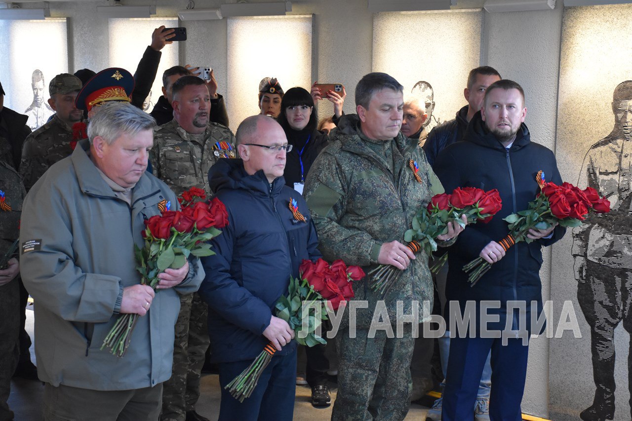 В Краснолучском округе состоялось открытие восстановленного Мемориального комплекса боевой славы на реке Миус В Краснолучском округе состоялось открытие восстановленного Мемориального комплекса боевой славы на реке Миус