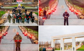 В ЛНР открыли Мемориальный комплекс боевой славы после реконструкции