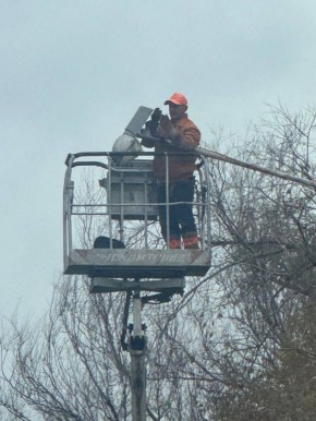 В Молодогвардейске активно велись работы по поддержанию и улучшению городской инфраструктуры