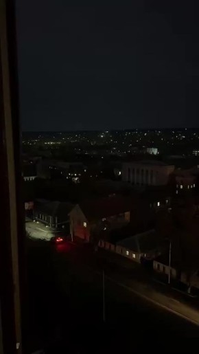 Уличное освещение в Луганске отключено