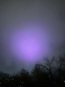 Раскрыта тайна необычного свечения в Луганске!