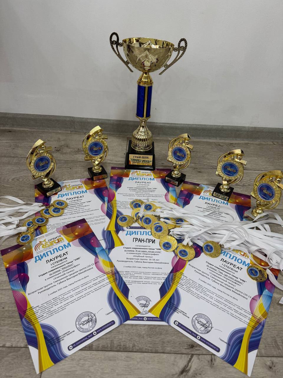 Воспитанники Студии современного танца «ВАЙБ» приняли участие в Международном многожанровом фестивале-конкурсе детского, юношеского и взрослого творчества «Орбита Фест», который состоялся в городе Ростов-на-Дону