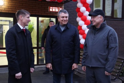 Леонид Пасечник: в Луганске сданы в эксплуатацию первые квартиры в новом ЖК