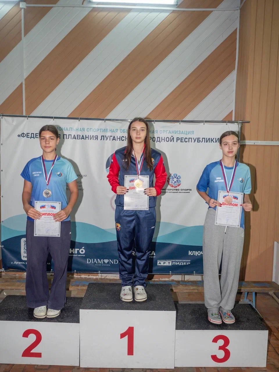 Спортсмены Краснодонщины отлично выступили на Республиканских состязаниях по плаванию в городе Луганске Спортсмены Краснодонщины отлично выступили на Республиканских состязаниях по плаванию в городе Луганске