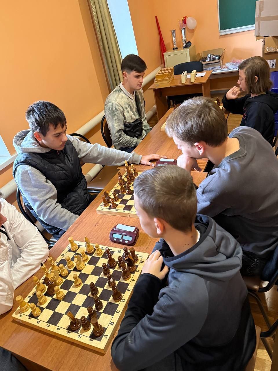 В Лутугинском муниципальном округе прошёл открытый турнир по шашкам и шахматам В Лутугинском муниципальном округе прошёл открытый турнир по шашкам и шахматам