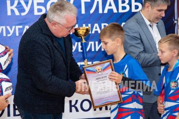 Владимир Чернев: Наши юные футболисты – лучшие! Победа на Кубке Главы Республики!