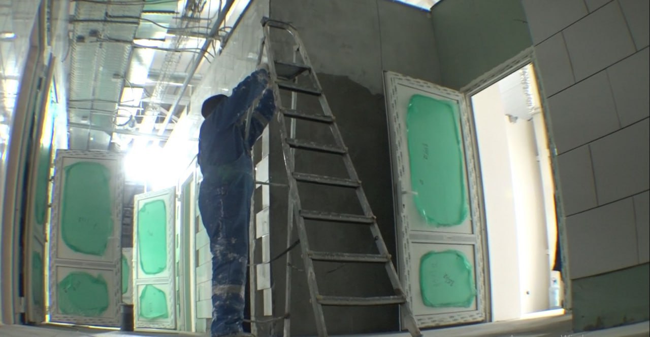 Компания «РЕМиСТР» продолжает работы по возведению нового здания подстанции скорой медицинской помощи в Краснодоне Компания «РЕМиСТР» продолжает работы по возведению нового здания подстанции скорой медицинской помощи в Краснодоне