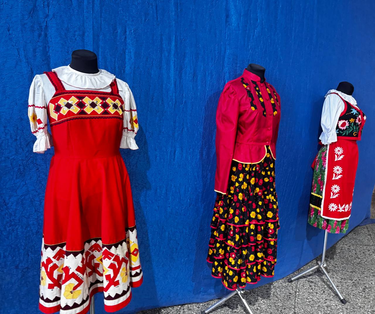 В честь Дня народного единства в Алчевске состоялось открытие выставки национальных костюмов, которая демонстрирует богатство и многообразие культурного наследия народов, населяющих нашу страну В честь Дня народного единства в Алчевске состоялось открытие выставки национальных костюмов, которая демонстрирует богатство и многообразие культурного наследия народов, населяющих нашу страну