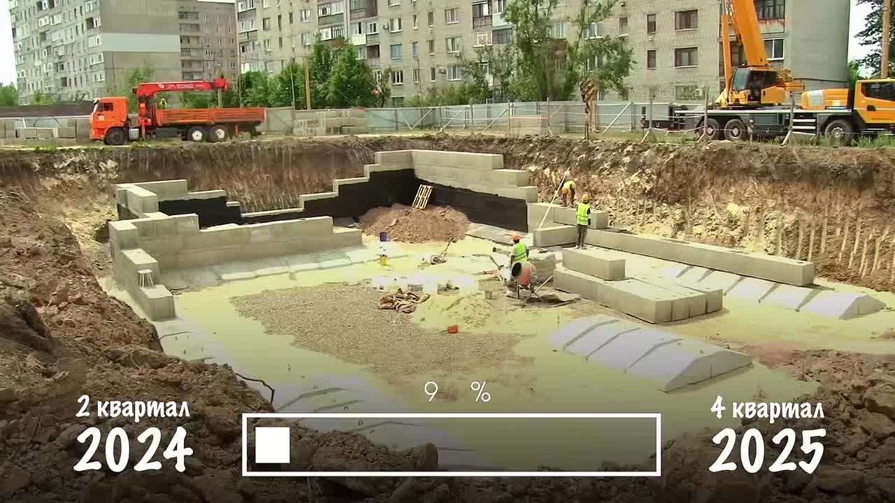 Первый дом нового ЖК «Красноярский» в Свердловске почти готов