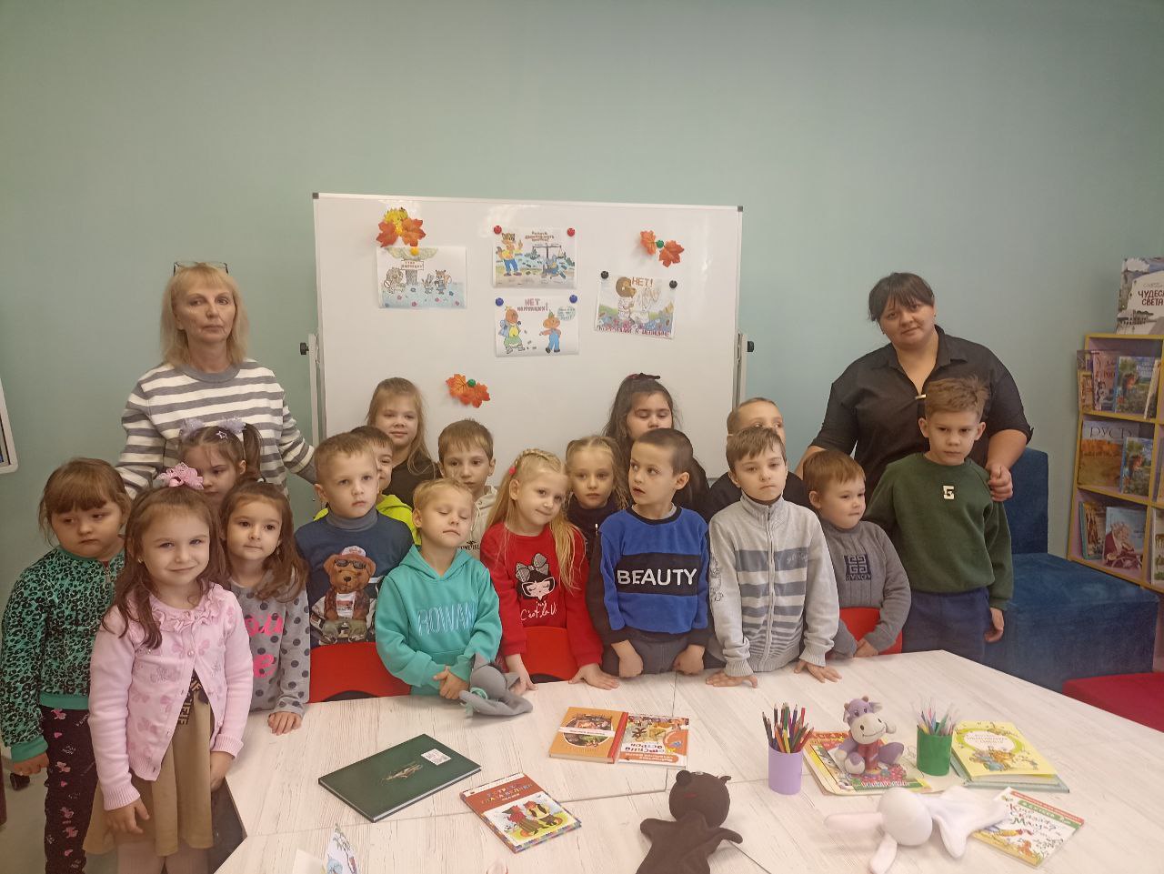 В центральной библиотеке имени Г.Сковороды прошла увлекательная викторина, посвященная борьбе с коррупцией, для детей из дошкольного учреждения «Ладушки»