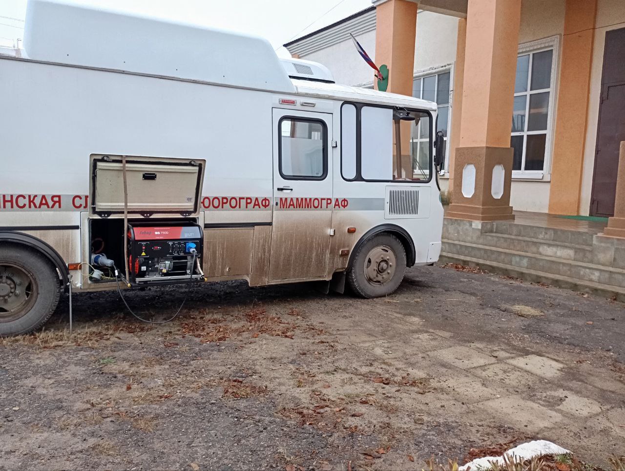 Мобильный флюорограф в Кабычевке: обследование прошли 29 жителей