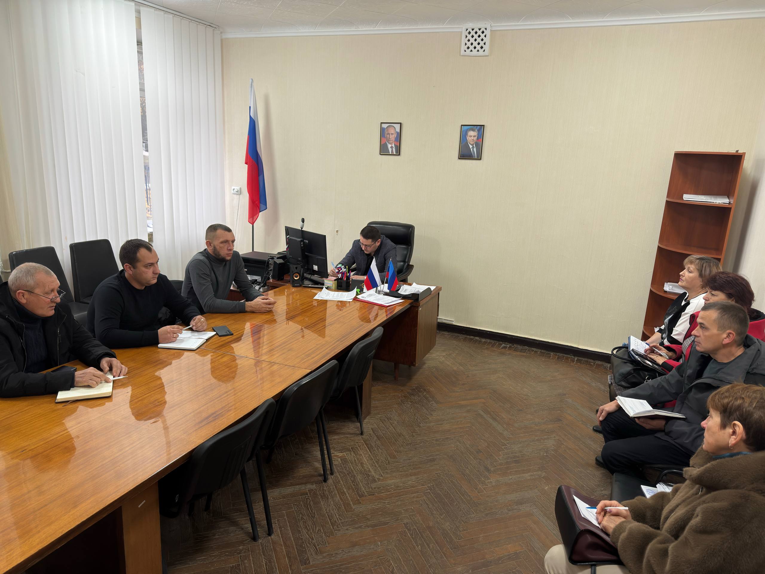 Рабочее совещание заместителя Главы с начальниками ООЖ