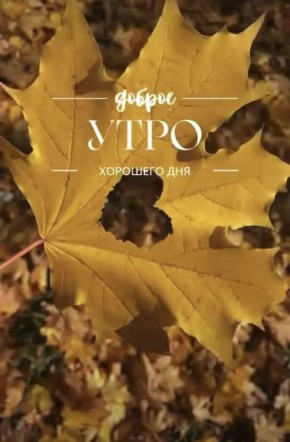 С ДОБРЫМ УТРОМ!. Сегодня 6 ноября, четверг! Немного о погоде: