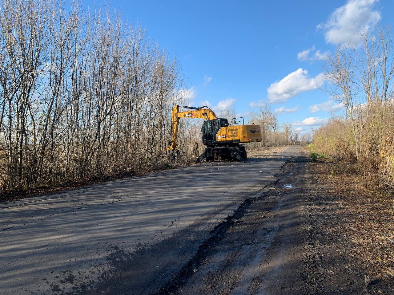 Обновление дорог межмуниципального значения: старт работ на одном из направлений Обновление дорог межмуниципального значения: старт работ на одном из направлений