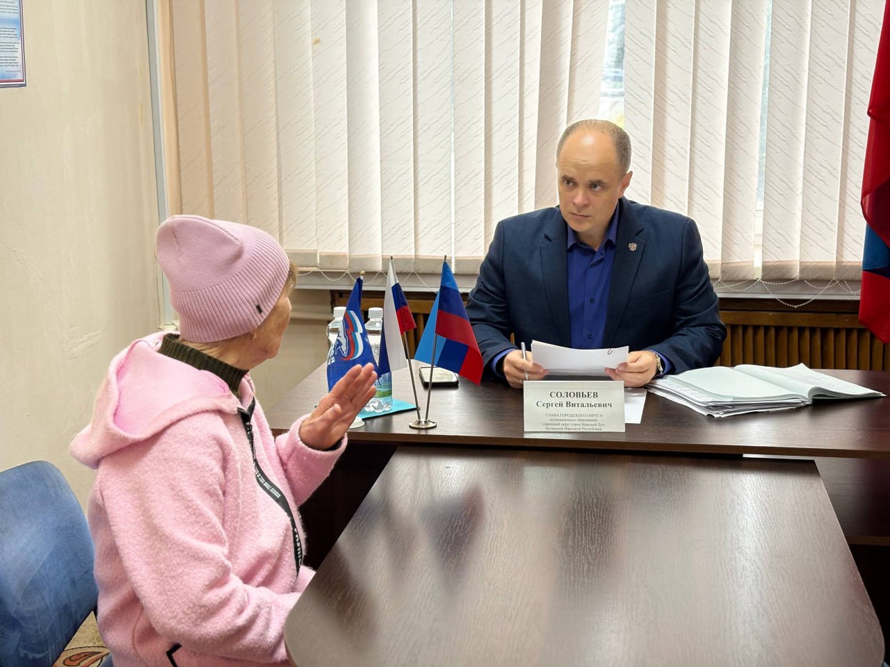 Сергей Соловьев: Сегодня провел личный прием граждан