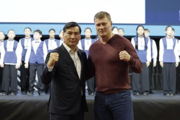 Бату Хасиков. Благодарю Александра Поветкина за внимание к Калмыкии