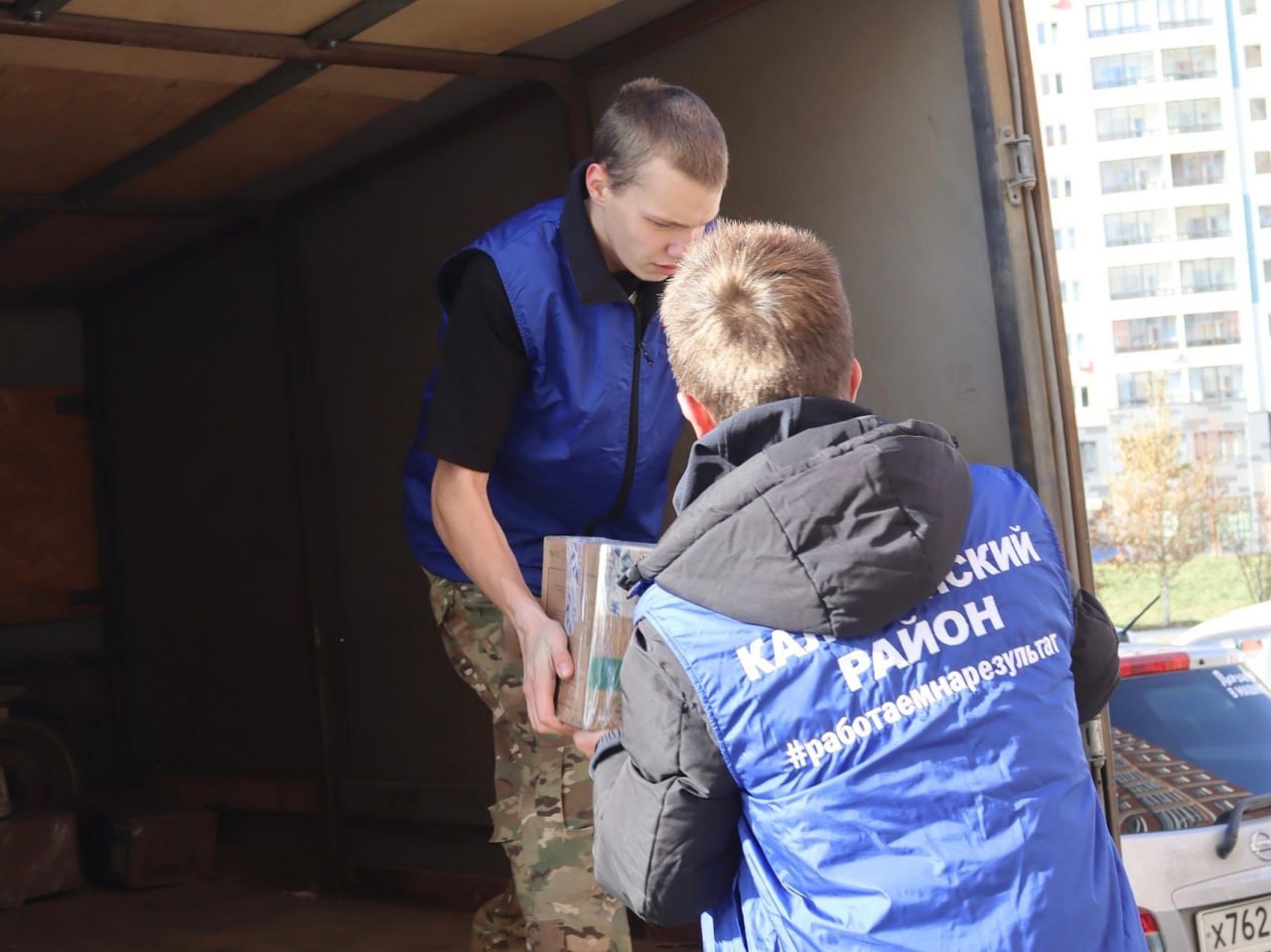 При содействии «Единой России» из Калининского района г. Новосибирска был отправлен груз в ЛНР При содействии «Единой России» из Калининского района г. Новосибирска был отправлен груз в ЛНР