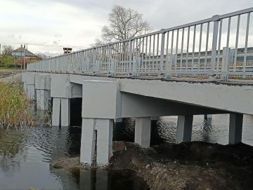 Окончание работ через Деркул в Беловодском МО при участии региона-шефа