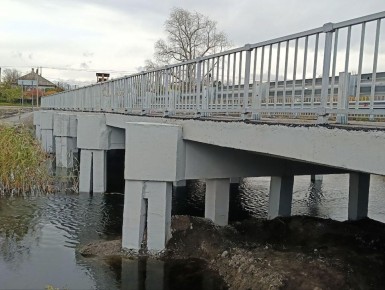 Окончание работ через Деркул в Беловодском МО при участии региона-шефа
