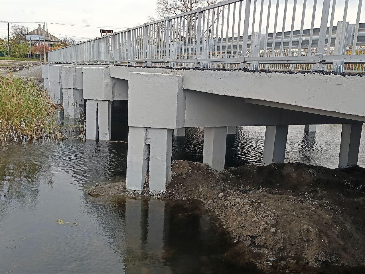 Окончание работ через Деркул в Беловодском МО при участии региона-шефа Окончание работ через Деркул в Беловодском МО при участии региона-шефа