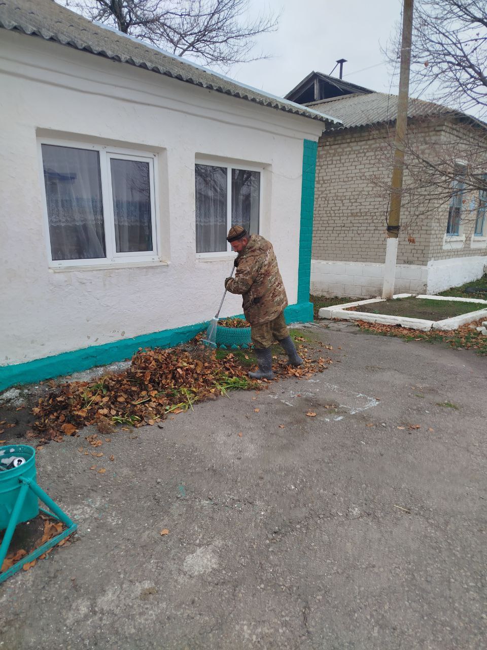 В селе Благовка продолжаются работы по благоустройству