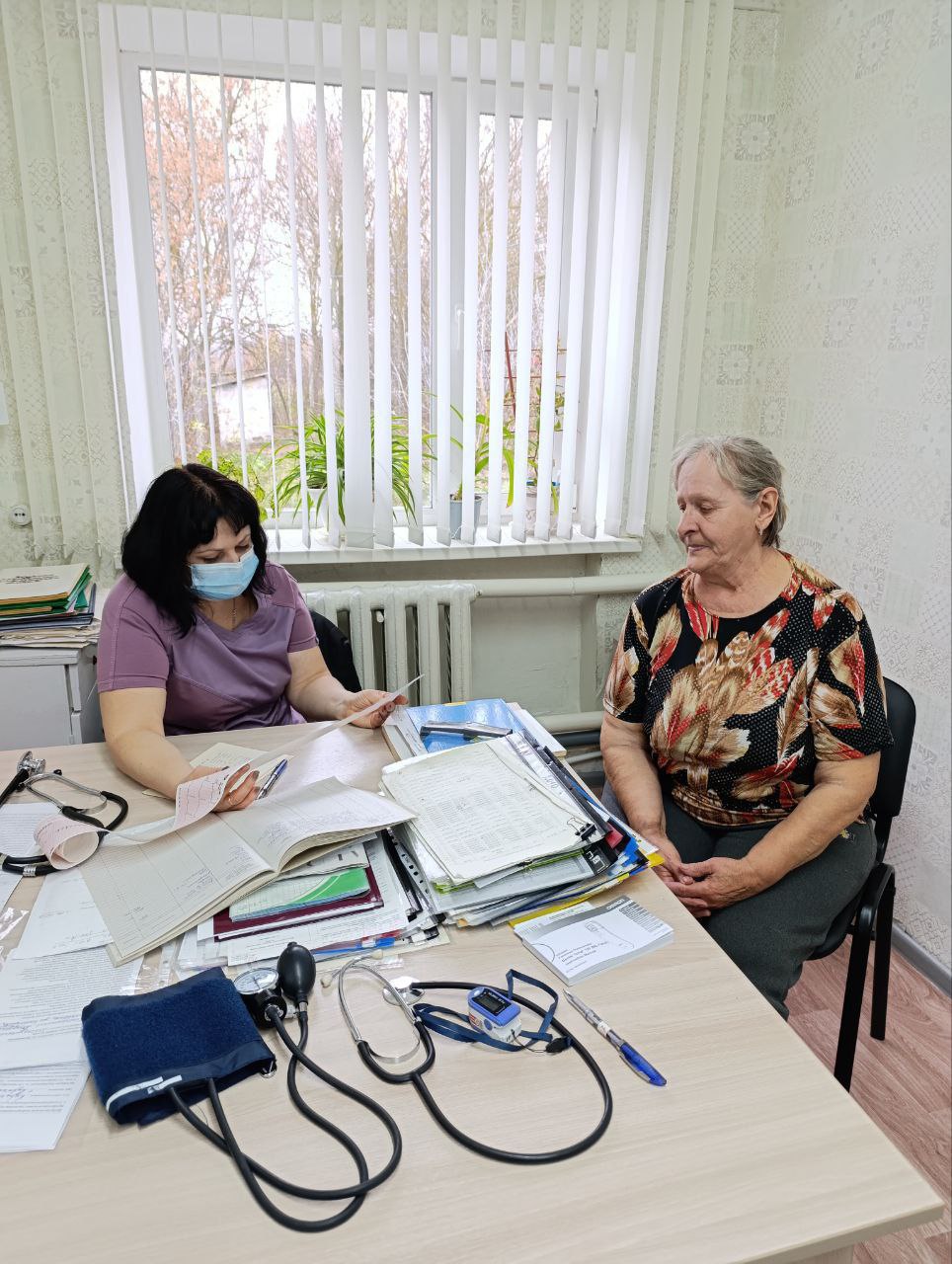 Выездной прием специалистов Марковской ЦРМБ в Курячевке: помощь и диагностика на месте