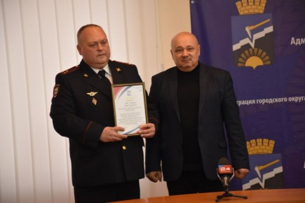 В Кировске чествовали сотрудников отдела Министерства внутренних дел Российской Федерации «Кировский»