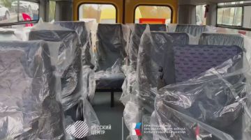 В Северодонецк передан школьный автобус в рамках Президентского фонда культурных инициатив