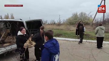 Березовая аллея появилась в селе Гречишкино Новоайдарского округа