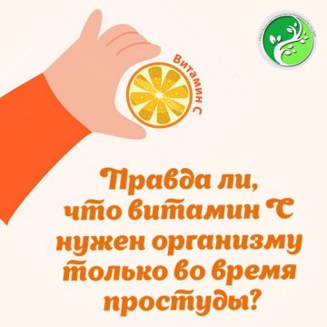 МИФ: витамин C — это «скорая помощь» при ОРВИ, и пить его нужно лишь тогда, когда вы уже заболели