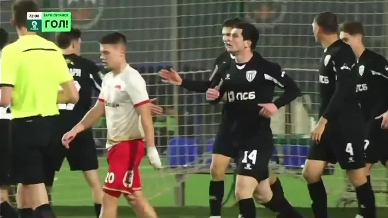 ЛУГАНСКАЯ «ЗАРЯ» в непростом матче одерживает победу над «Красным знаменем» (Ногинск)!