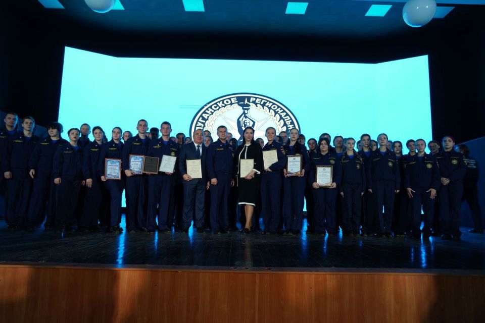 Спасатели-добровольцы ЛГПУ приняли участие в праздновании трехлетия Луганского регионального отделения ВСКС