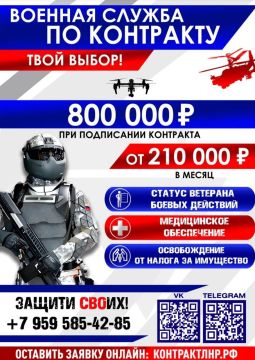 Военная служба по контракту — сделай СВОй правильный выбор!