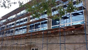 В начале 2026 года закончится ремонт здания «Олимп-спорт» в Луганске