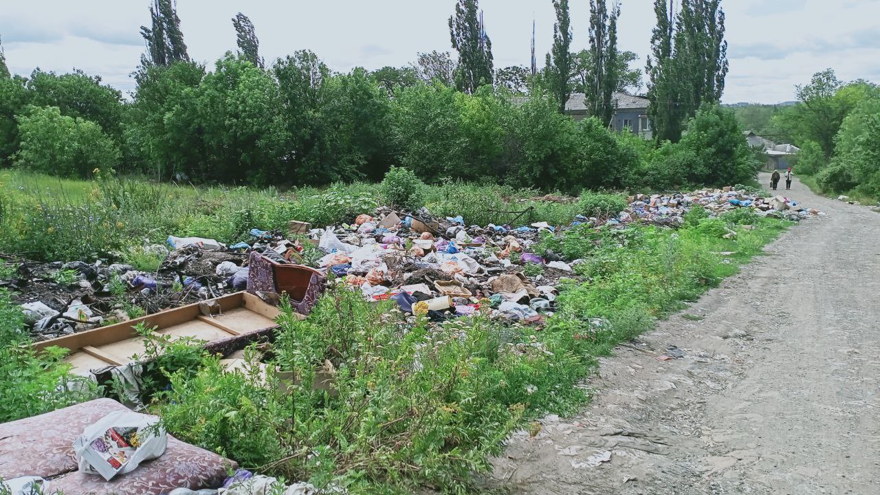 МУП «Экотранс» ликвидировал свалку на Мануфактурной и Касаурова