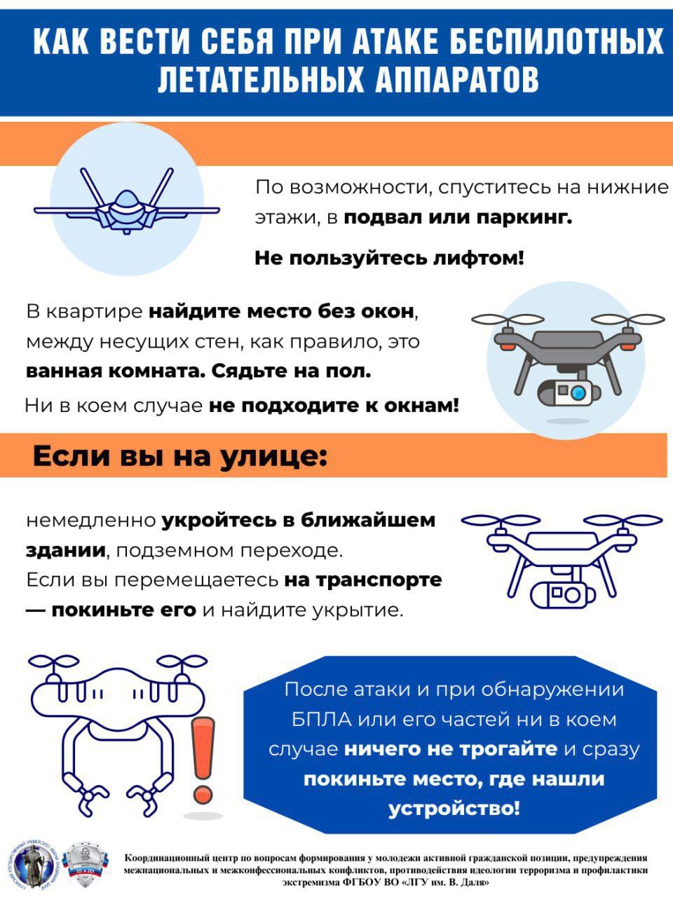 Беспилотный летательный аппарат (БПЛА) — это воздушное судно, выполняющее полёт с целевой нагрузкой без пилота на борту