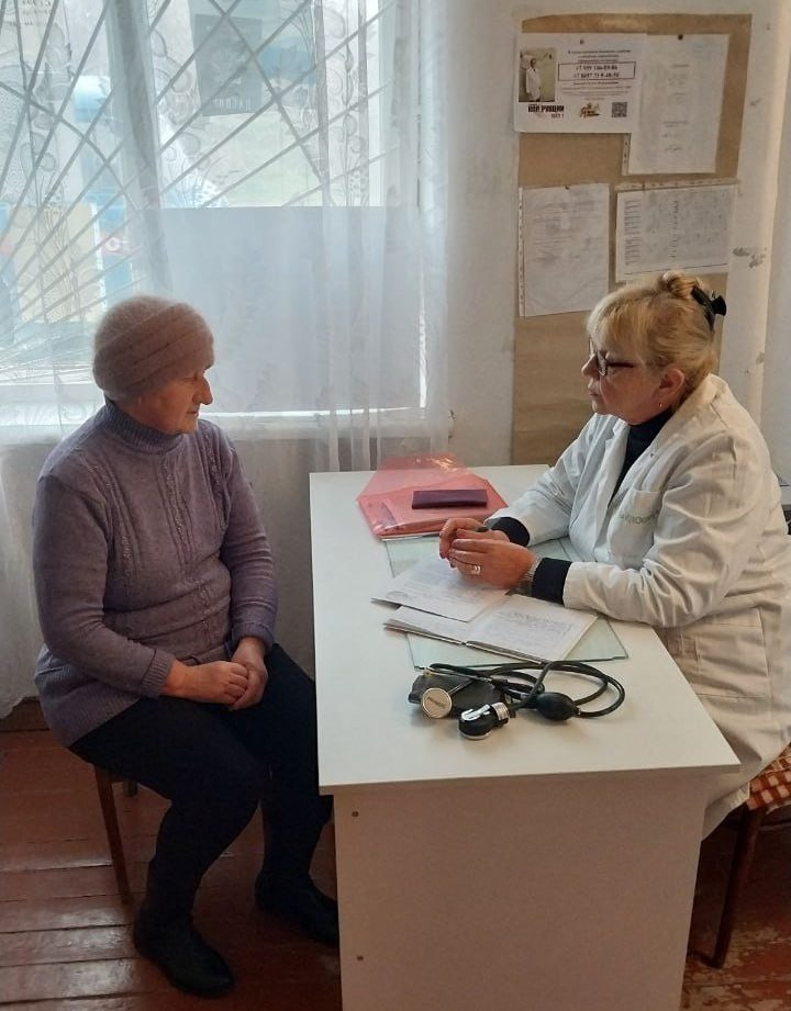 Специалисты Металлисткой АОПСМ провели выездной осмотр жителей села Раёвка