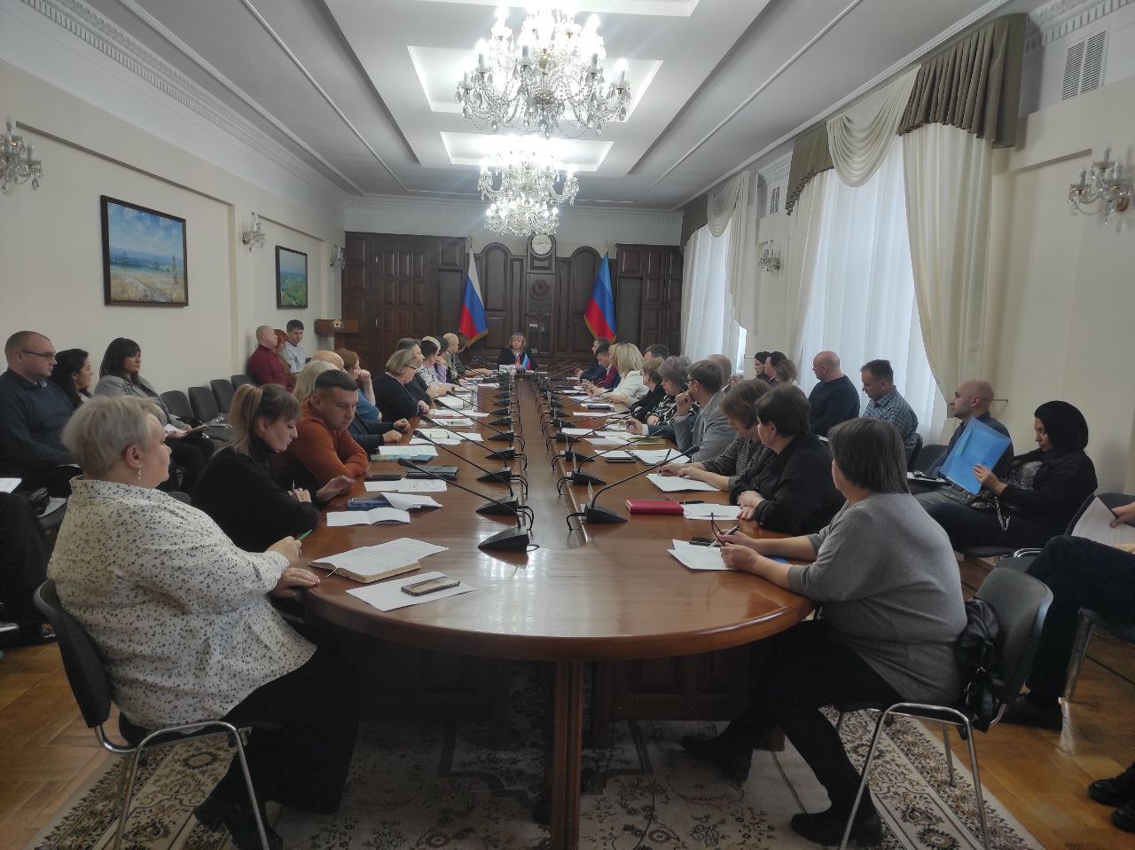 Светлана Малахова: Проведено очередное заседание межведомственной комиссии Луганской Народной Республики по противодействию нелегальной занятости