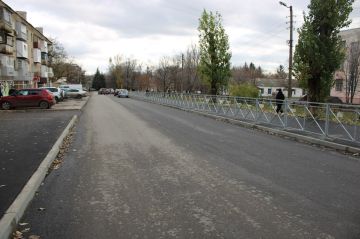 Работы по ремонту дорог в Ровеньках подходят к завершению